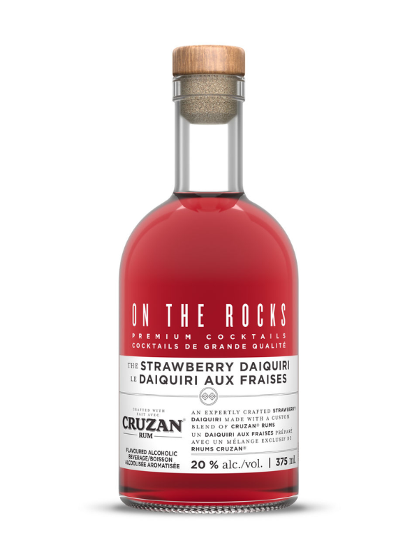 On The Rocks Cruzan Strawberry Daiquiri