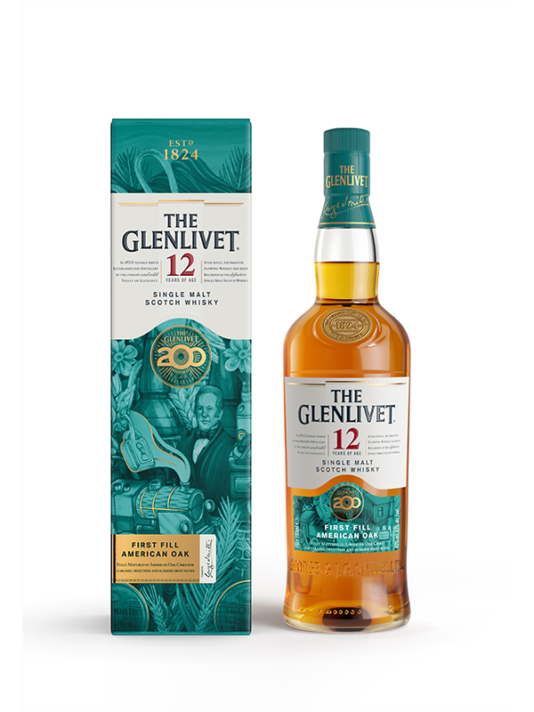 The Glenlivet 12yo 200th Le