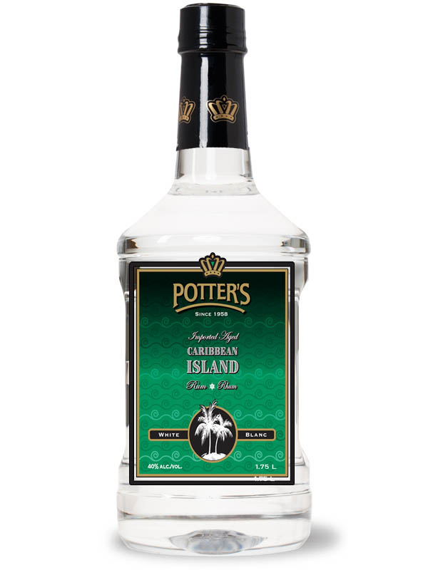 Potter'S Superior White Rum