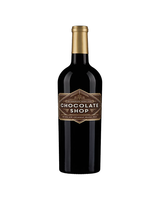 Chocolate Shop Chocolate Red Wine