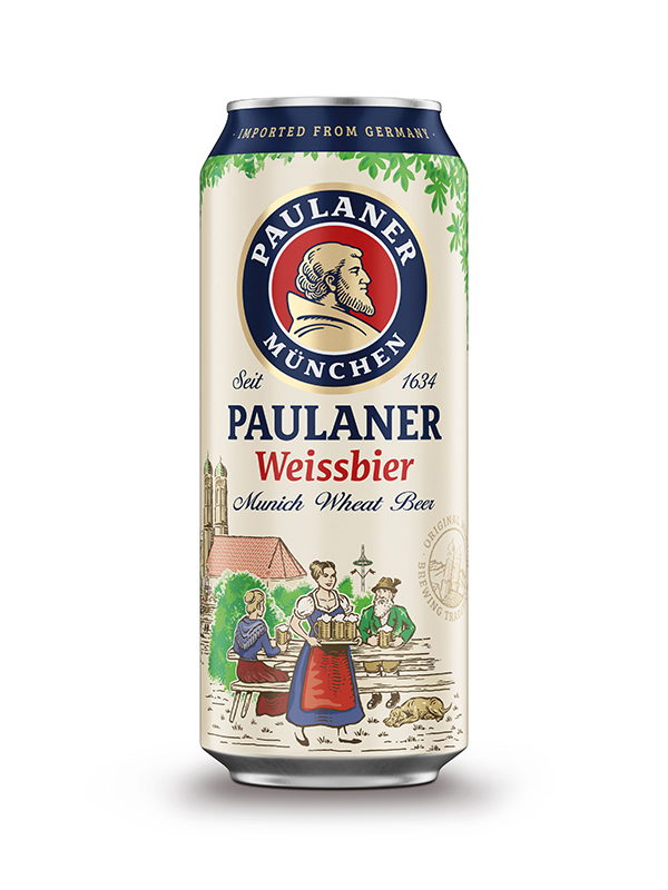 Paulaner Hefe Weissbier 500ml Can