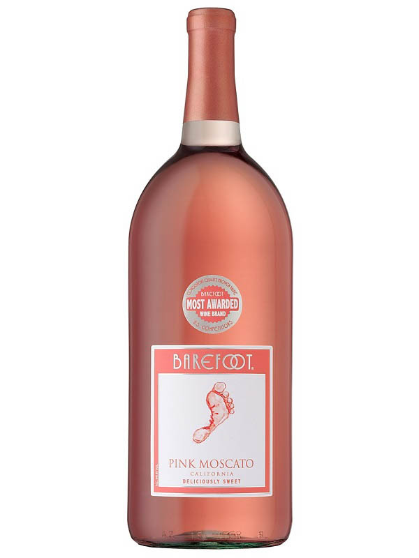 Barefoot Pink Moscato 1.5l