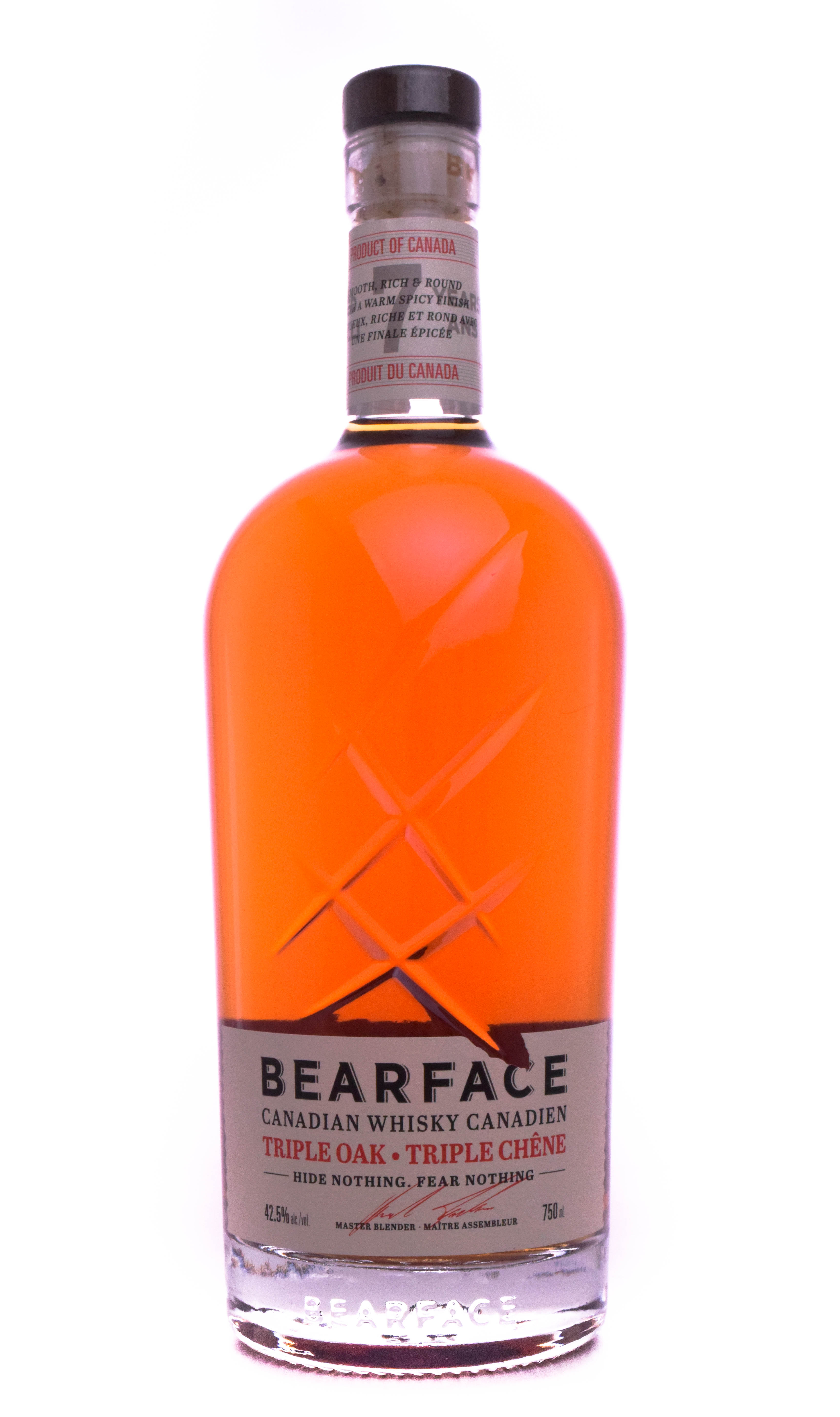 Bearface Triple Oak Canadian Whisky