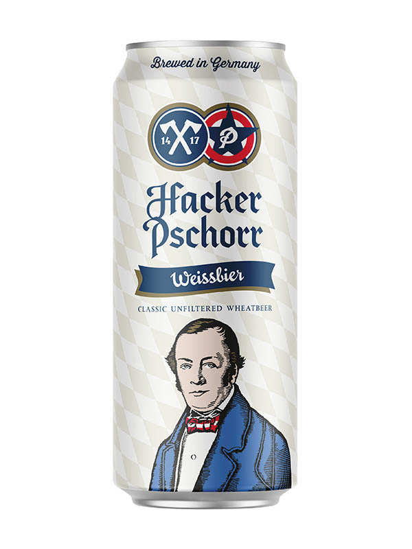 Hacker- Pschorr Weiss Bier Tall Can