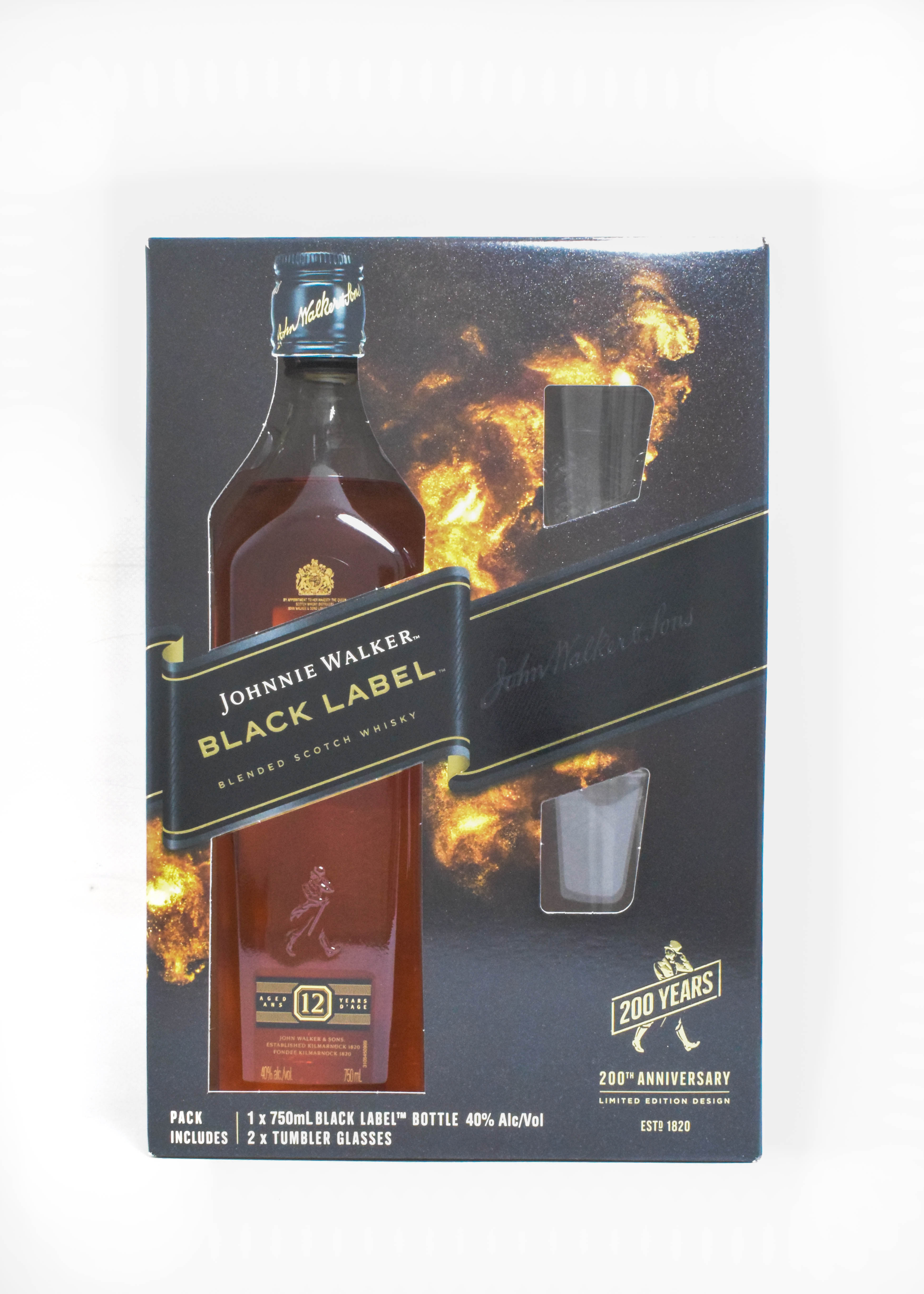 JOHNNIE W. BLK GLASS