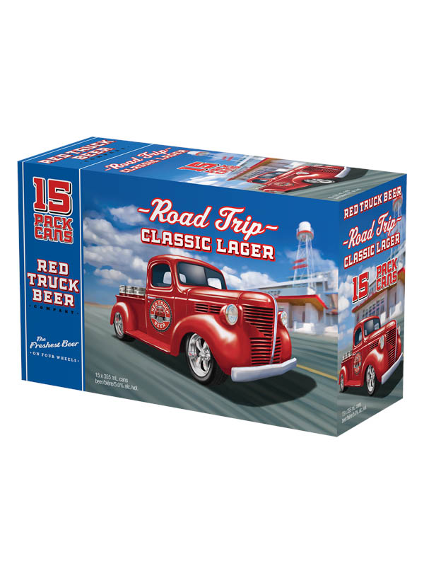 Red Truck Beer Classic Lager 15 Can