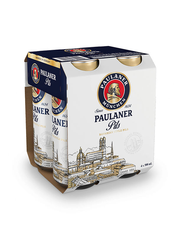 Paulaner Pils 4pk Cans