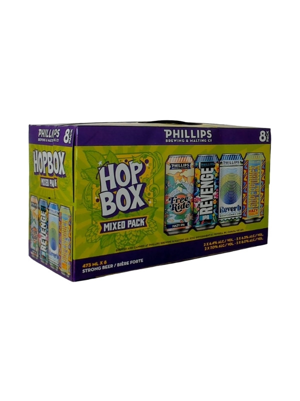 Phillips Hop Box Mix Pack 8 X 473ml Cans